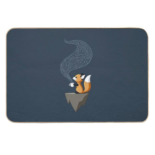 Fox Tea  Repositionable Bath Mat