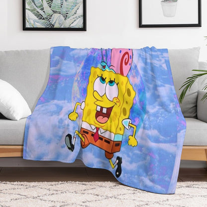 SPONGEBOB Throw Blanket