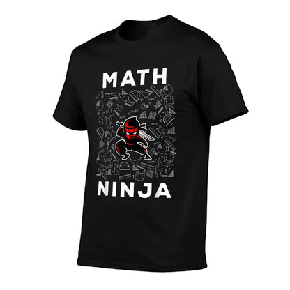 MATH NINJA for Kids & Adults Mathematics Geek Gift T-Shirt