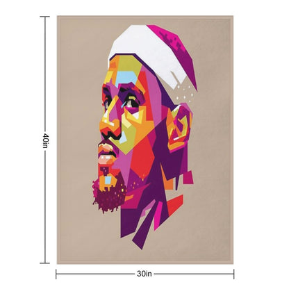Lebron James Throw Blanket
