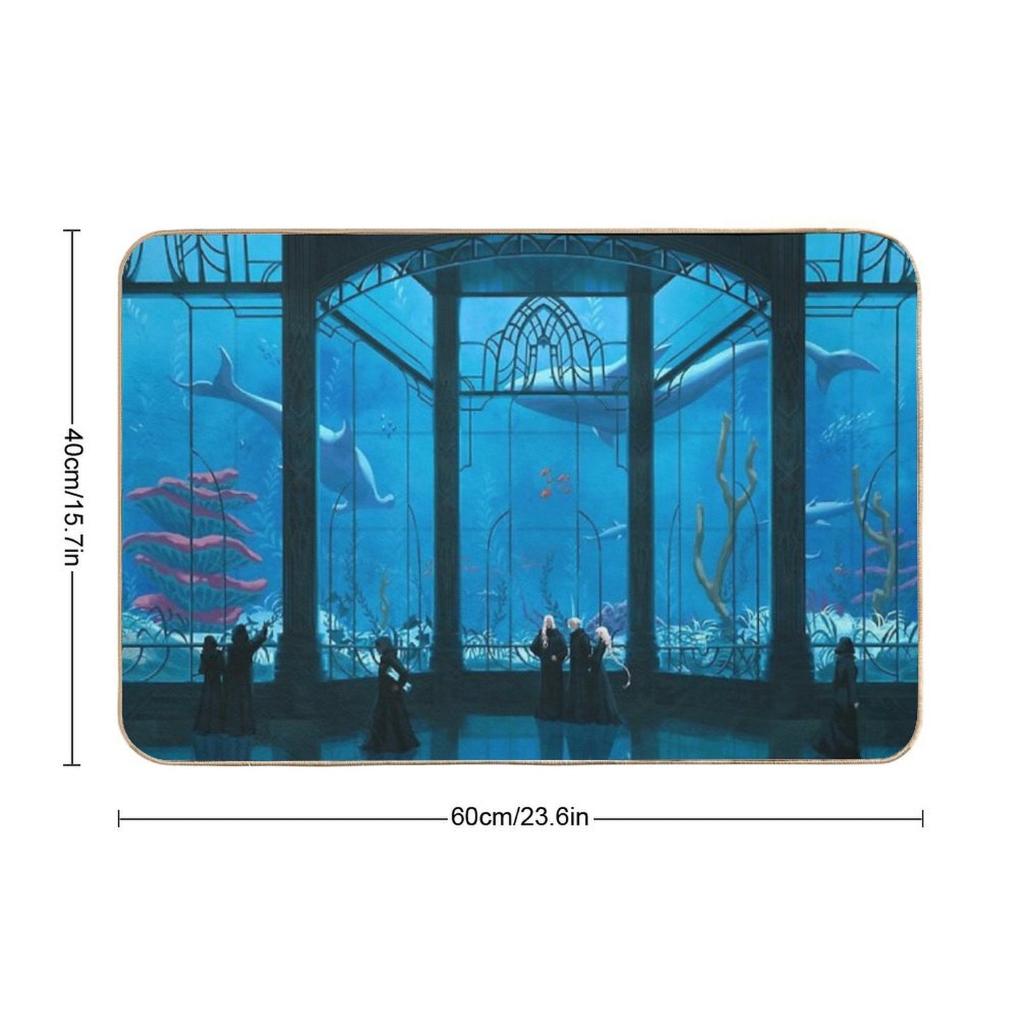 Akadaemia Ichthyology Bath Mat