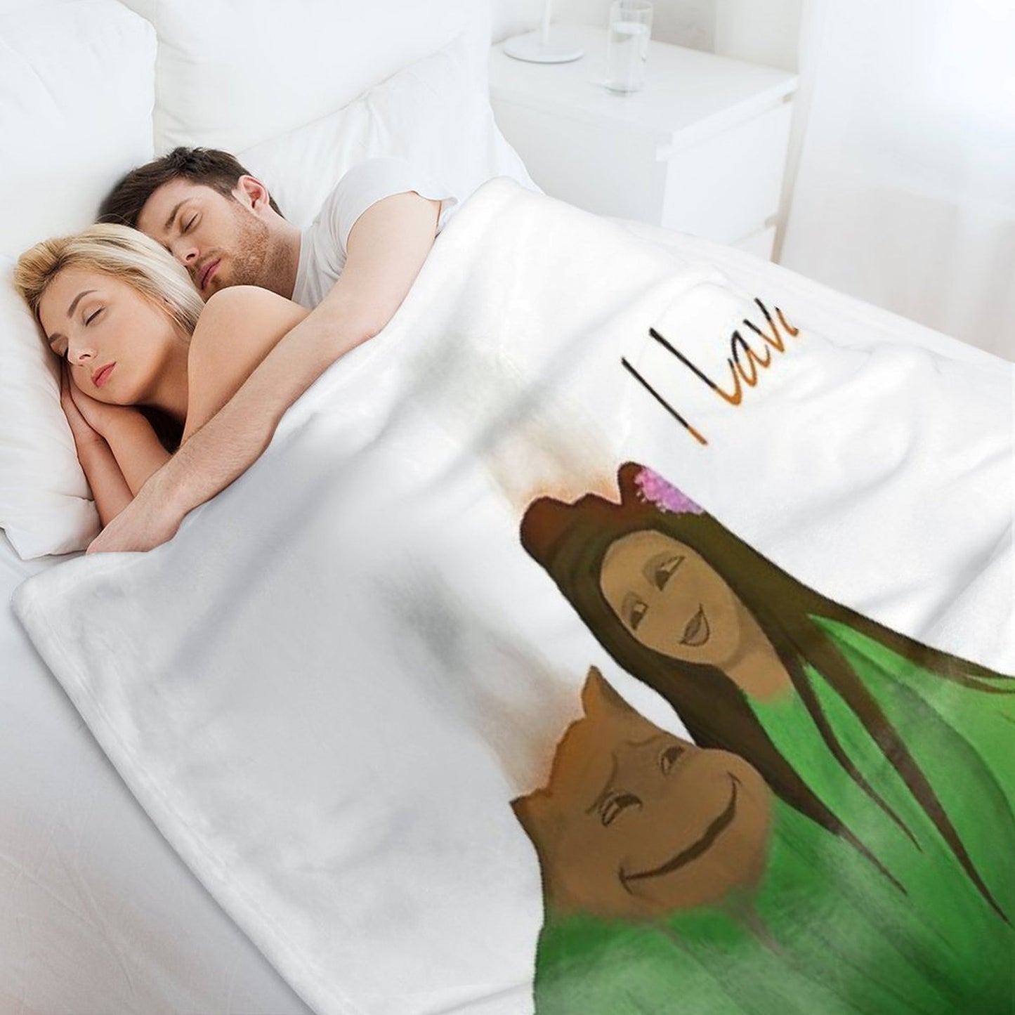 I Lava You Throw Blanket