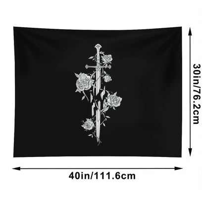 Roses of The Broken Sword Tapestry