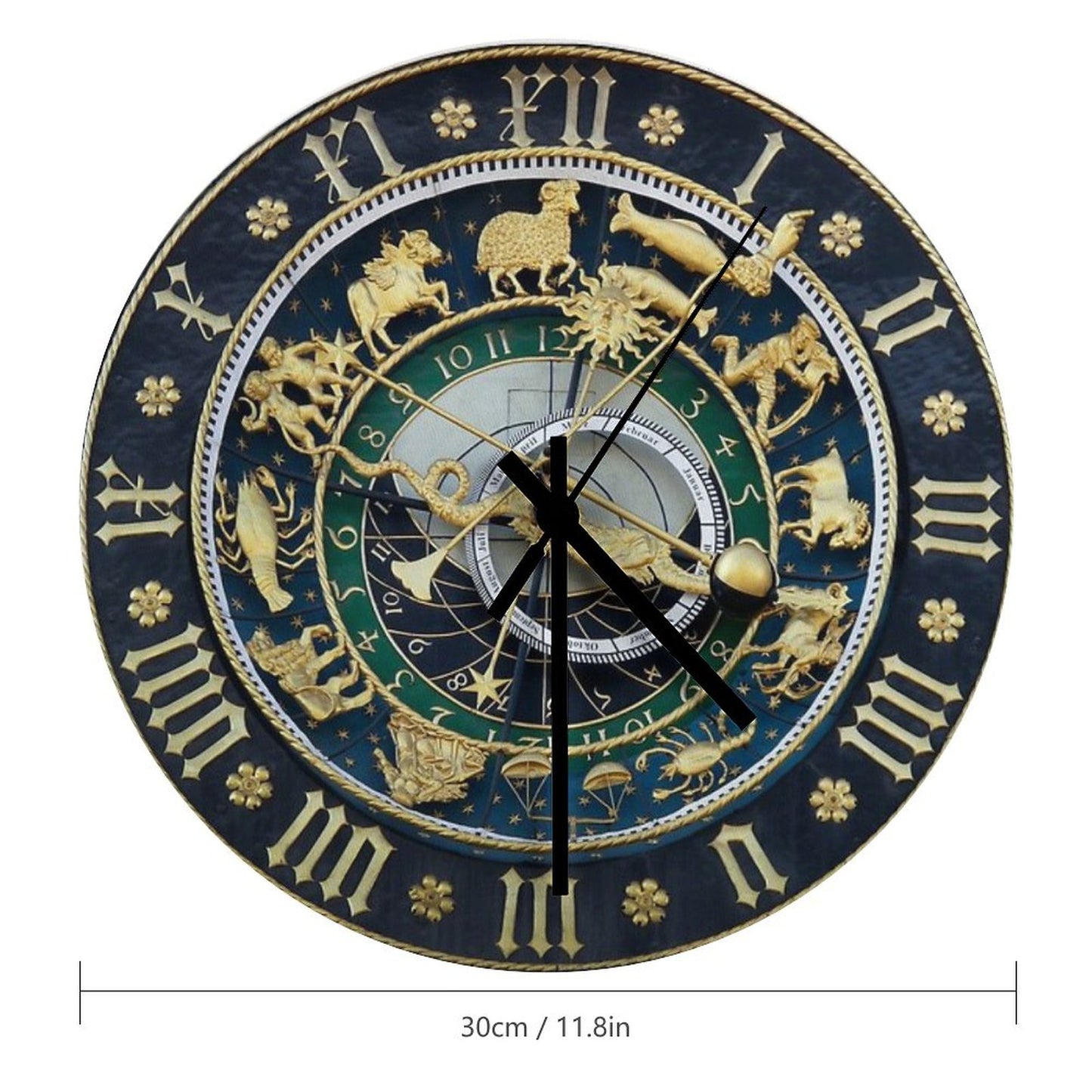 Astronomical Clock Wall Clock