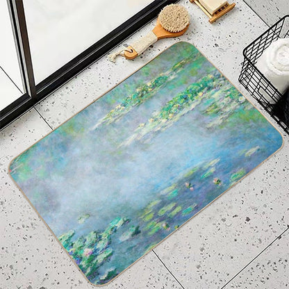 Monet Water Lilies  Nymphéas 1906  Stain-Proof Bath Mat