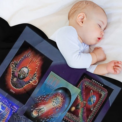 Vintage Tour Music Band Singer Albums Throw Blanket