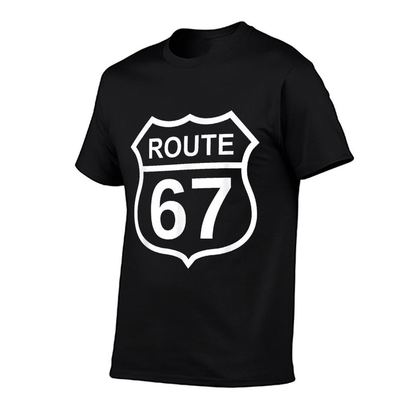 Route 67 Funny Six Seven 6 7 Meme Interstate Highway I-67  Odor-resistant T-Shirt