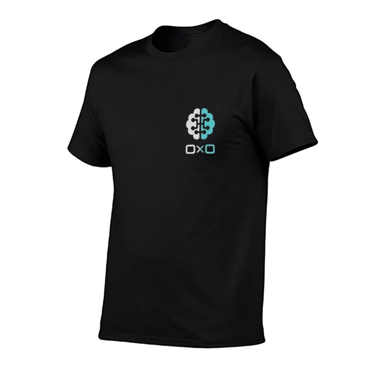 0x0 BOLD  Ribbed Collar T-Shirt