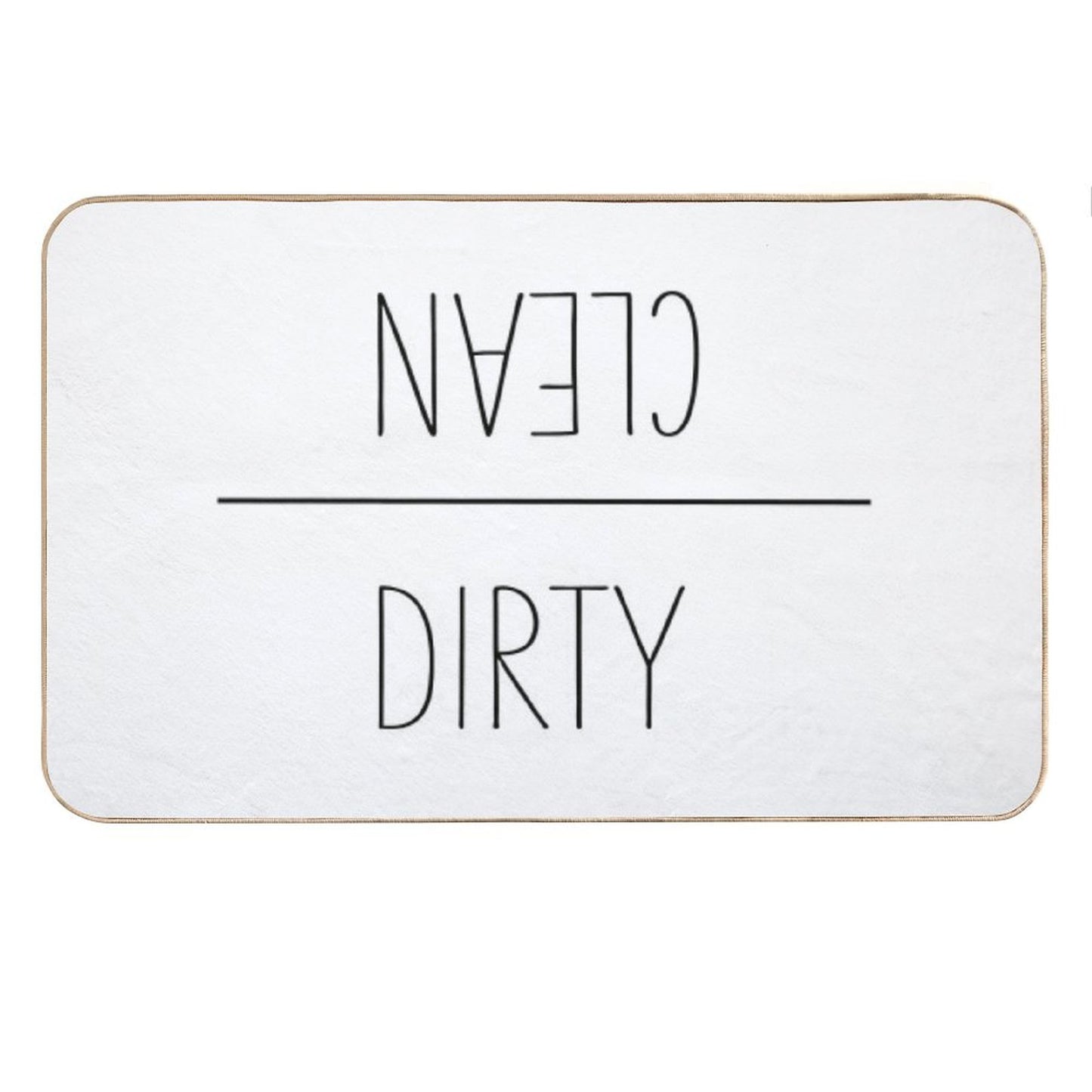 Dirty to Clean Bath Mat Bath Mat