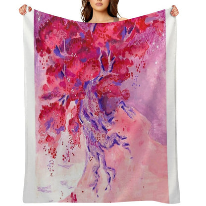 Calla's Panakes Tree - Keeper Of The Lost Cities Throw Blanket