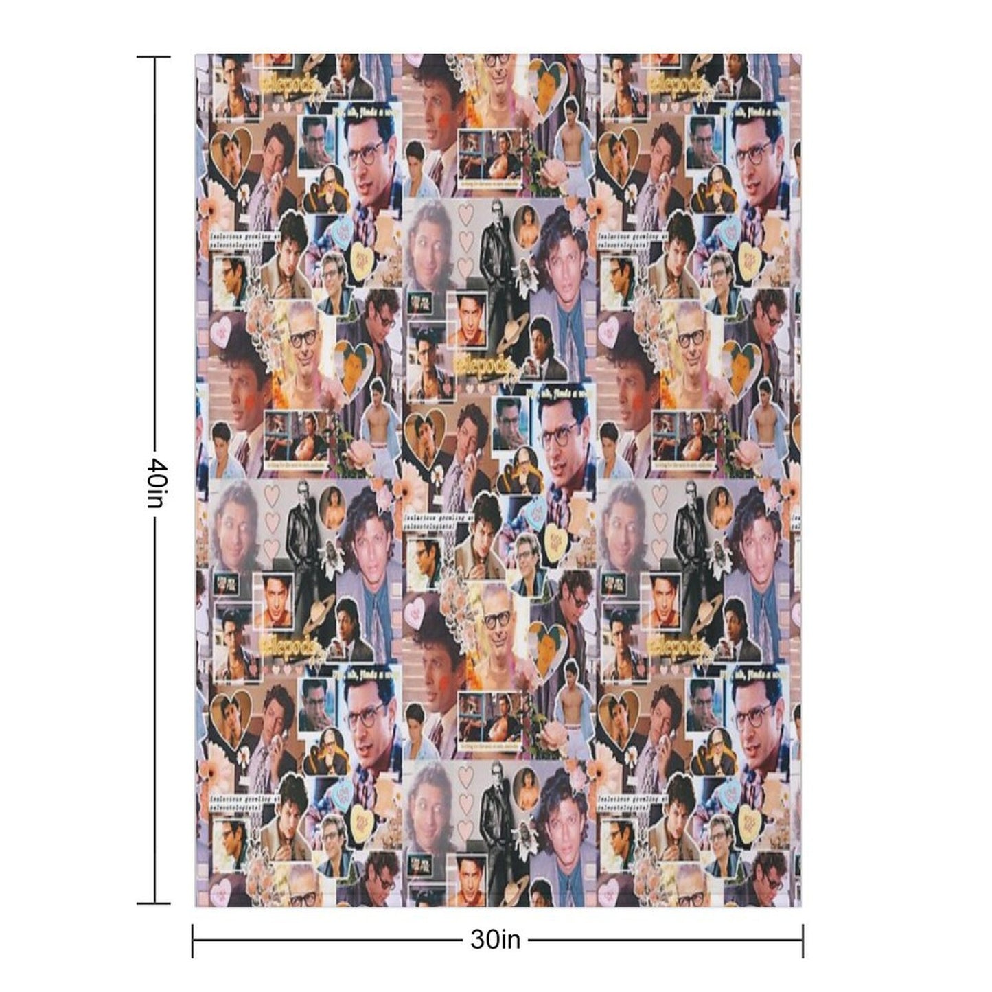 Jeff Goldblum Throw Blanket