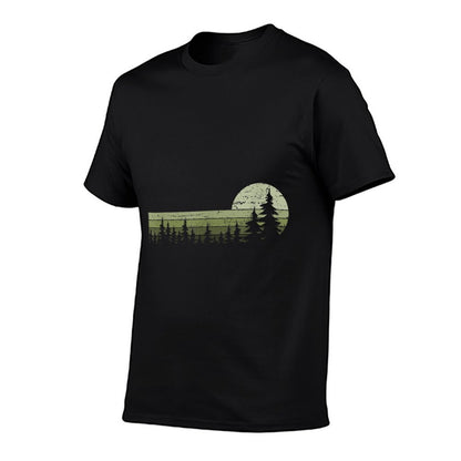 Trees Wildlife Nature Vintage Forest  Classic T-Shirt