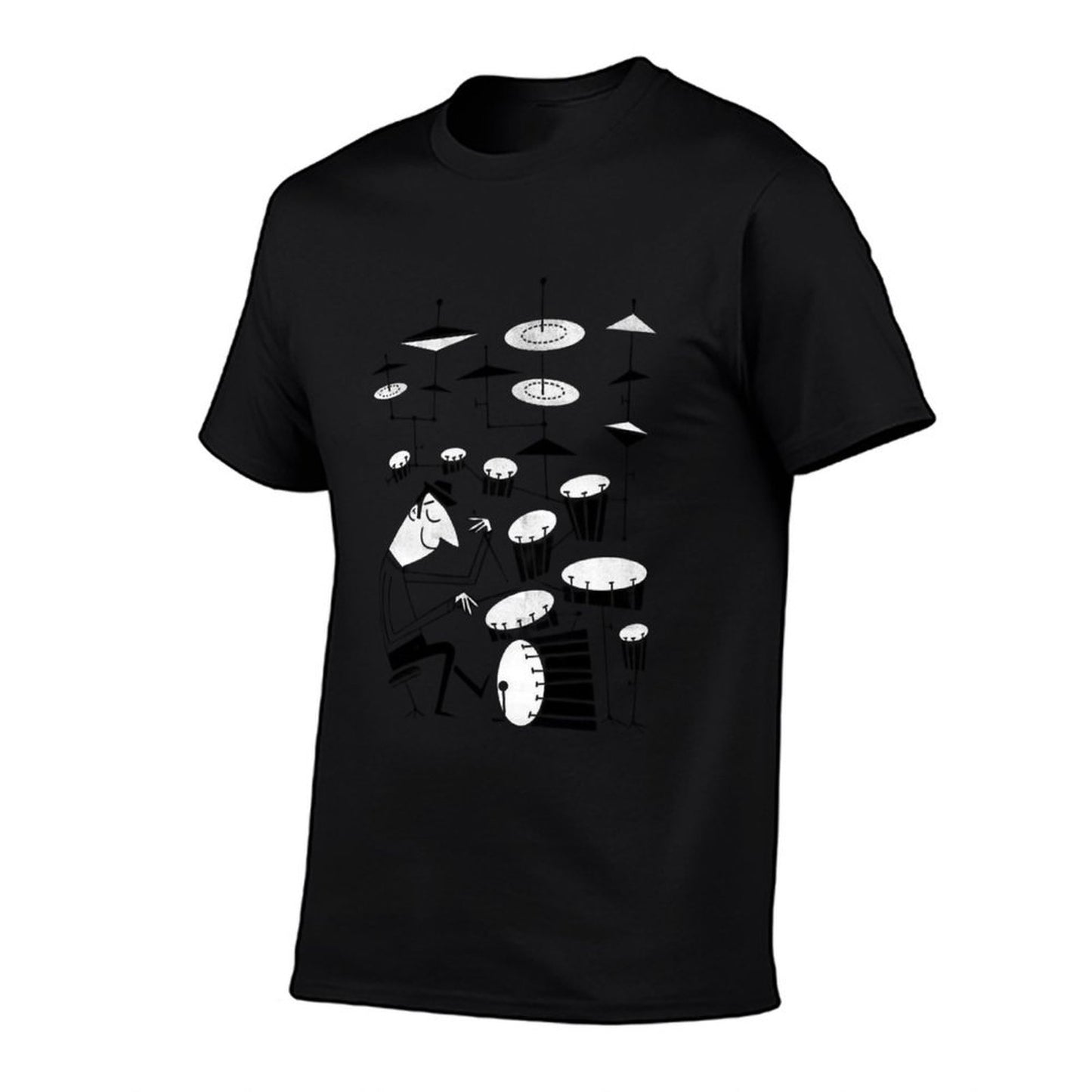 Play That Beat  Oversized Silhouette T-Shirt