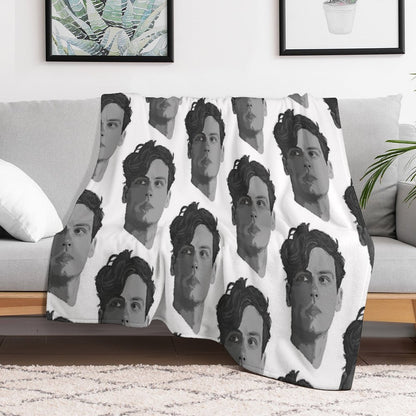 Spencer Reid from Criminal Minds Throw Blanket