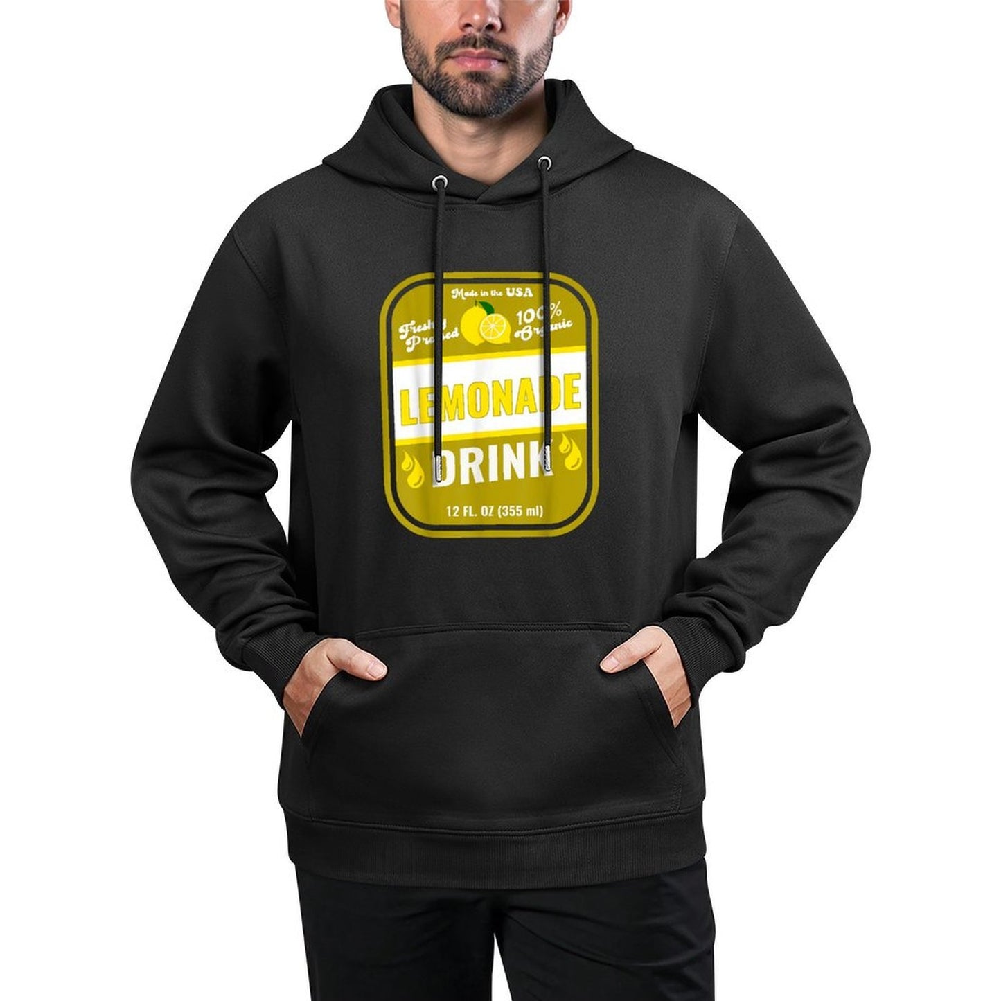 Halloween Costume Lemonade Drink Unique Costume Idea Casual Wear Hoodie
