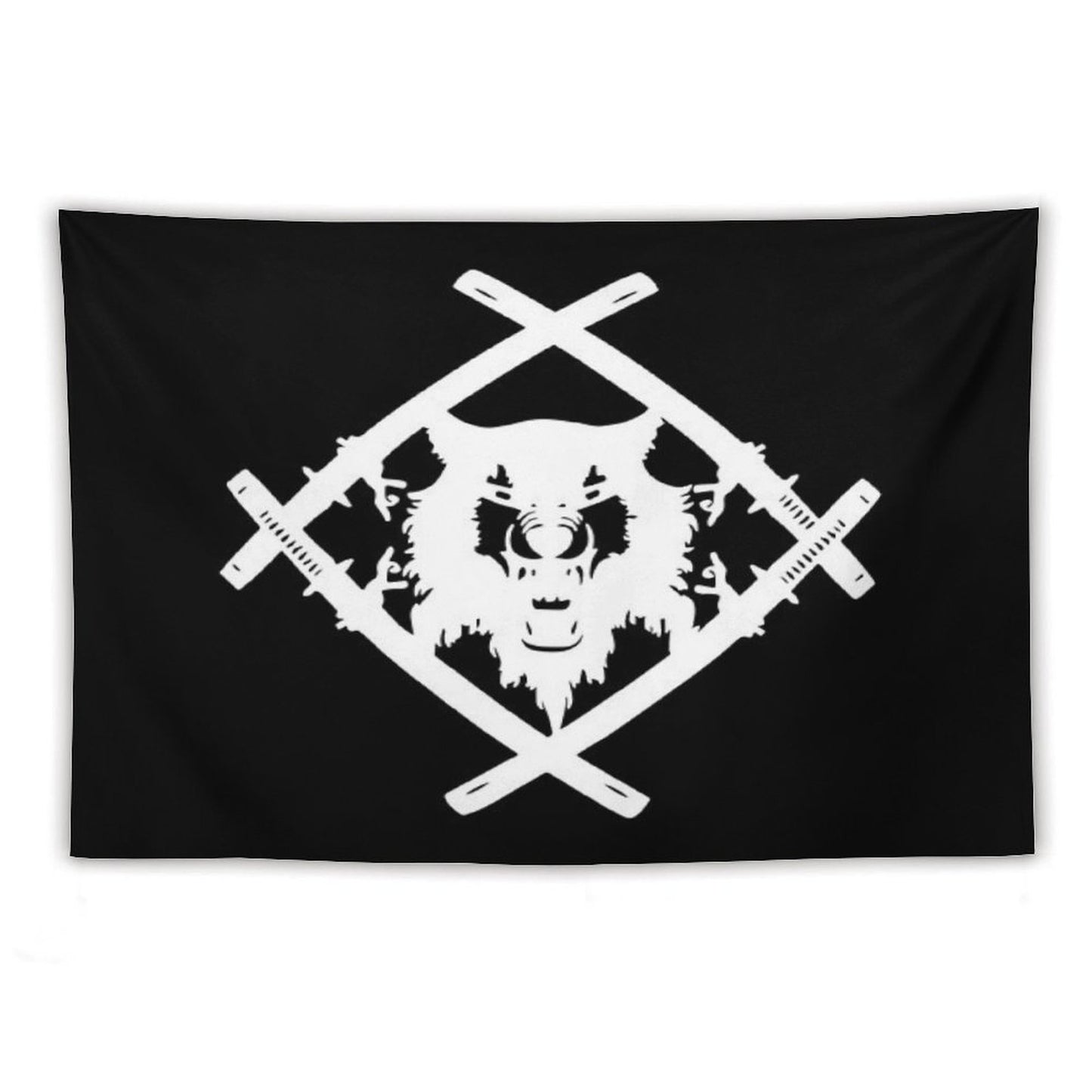 Xavier Wulf Merch Xavier Wulf Logo Tapestry