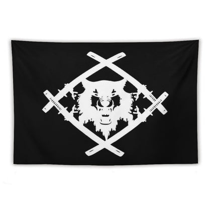 Xavier Wulf Merch Xavier Wulf Logo Tapestry