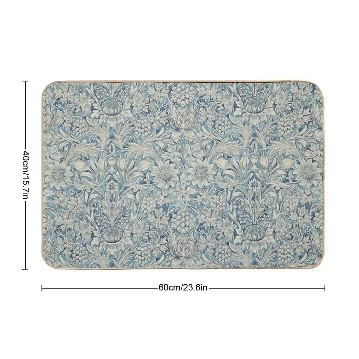William Morris Sunflower Bath Mat