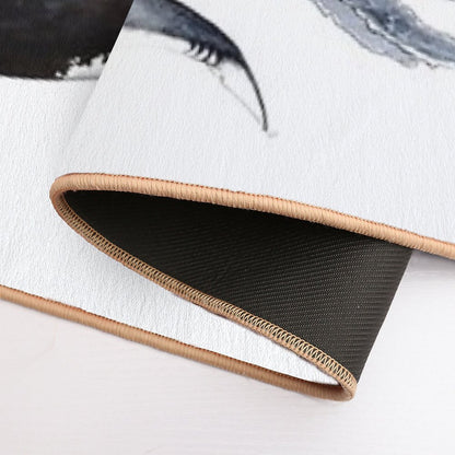 Whales And Right Whale Bath Mat