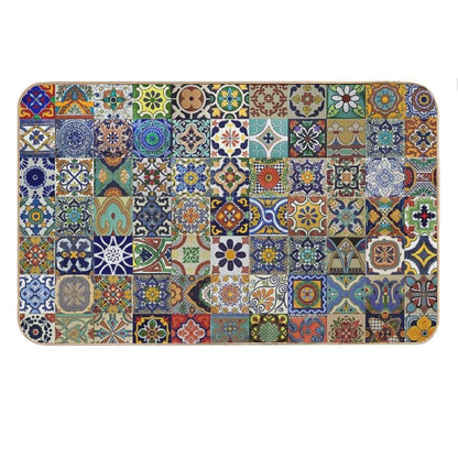 Mexican Tiles Bath Mat