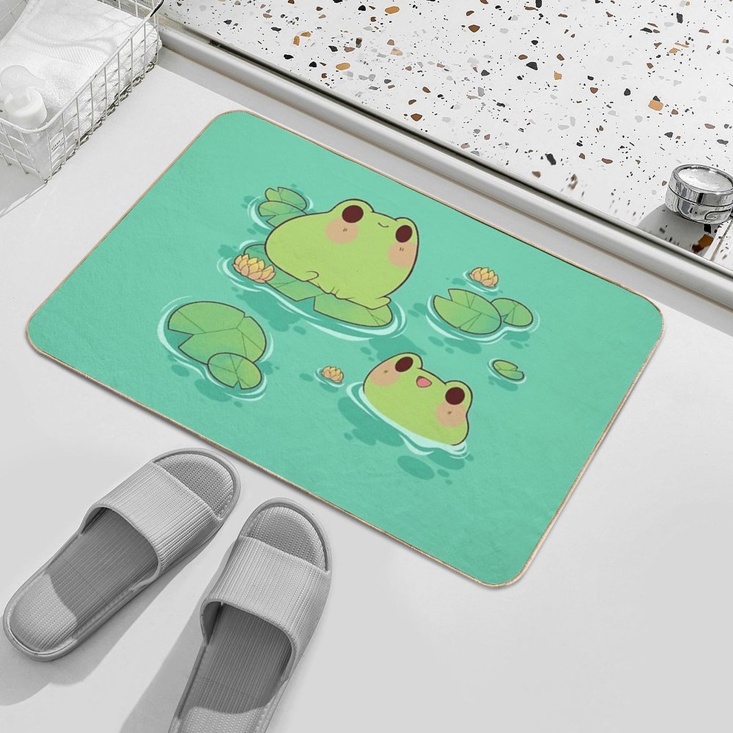 Froggies by The Water Bath Mat