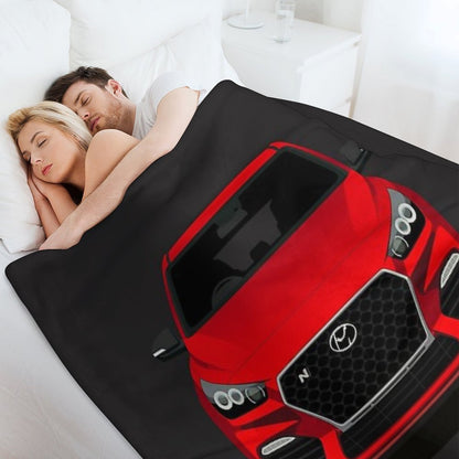I30N (custom Red) Throw Blanket