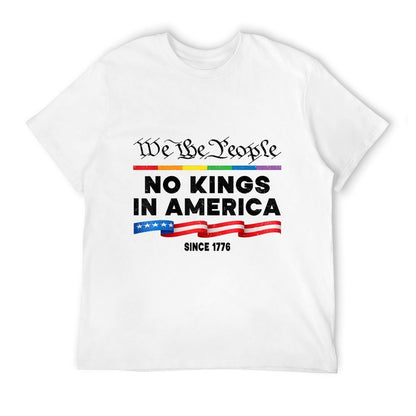 No Kings In America We The People Political Protest 4th July  Stretchy T-Shirt