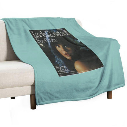 Linda Ronstadt Blue Bayou Throw Blanket