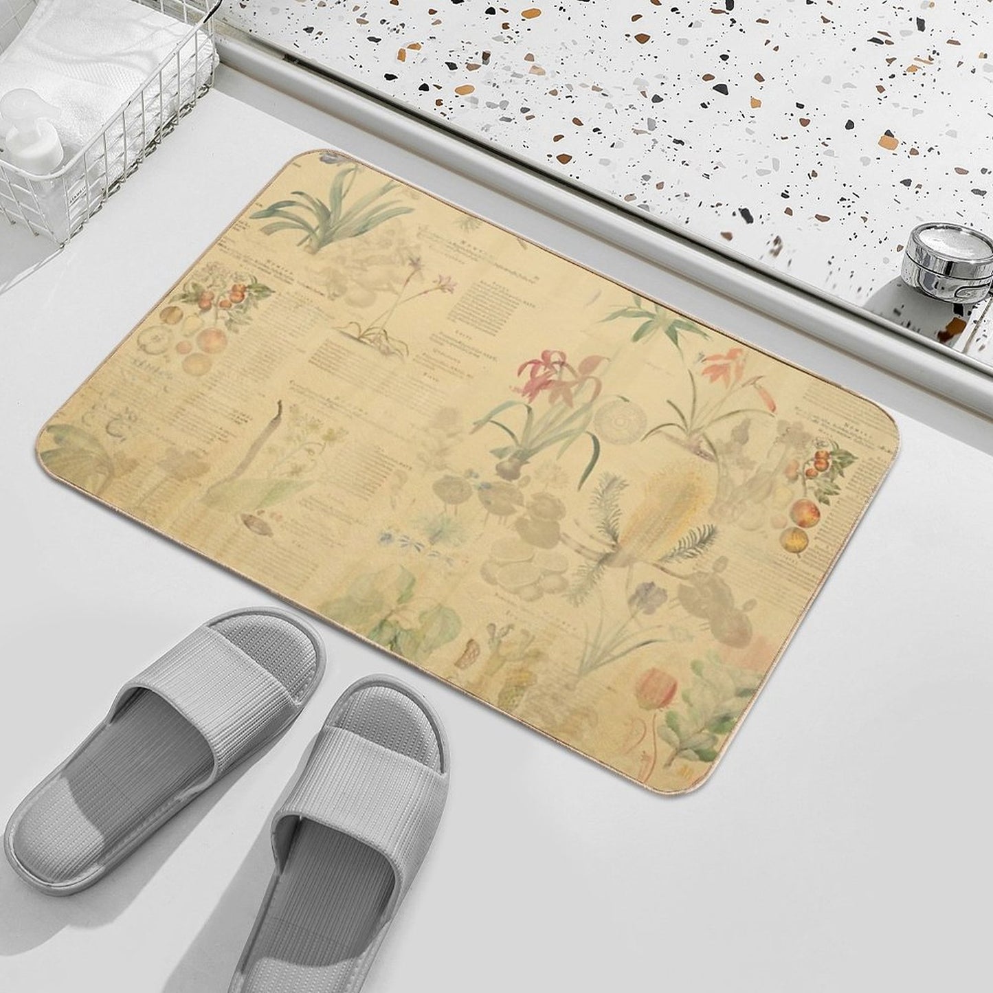 Historic Botany Bath Mat