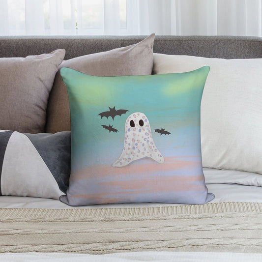 Cheetah Ghost Soft Home Decor Throw Pillow