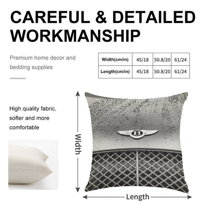 Bentley Grill Linen Throw Pillow Cover