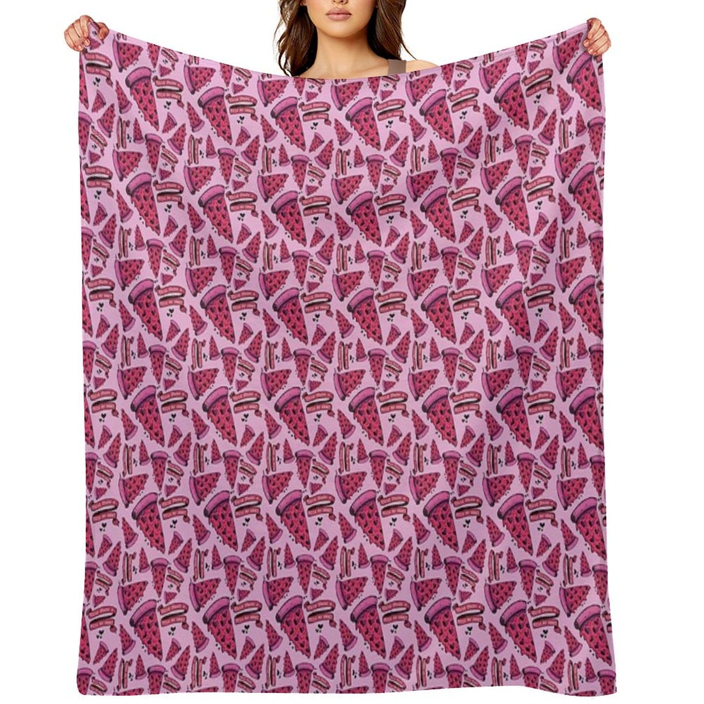You've Stolen A PIZZA My Heart Throw Blanket