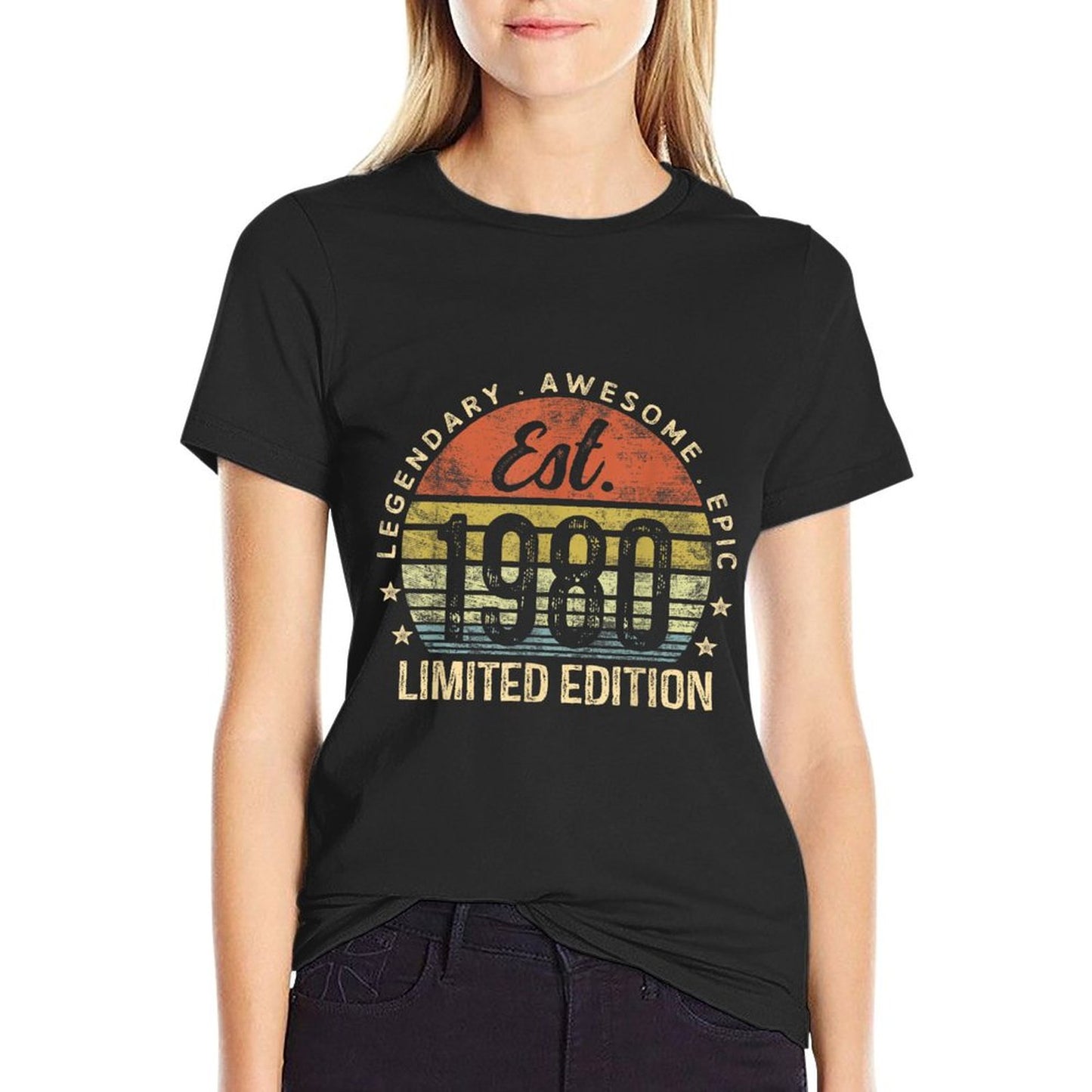 Est 1980 Limited Edition 45th Birthday Vintage 45 Year Old T-Shirt