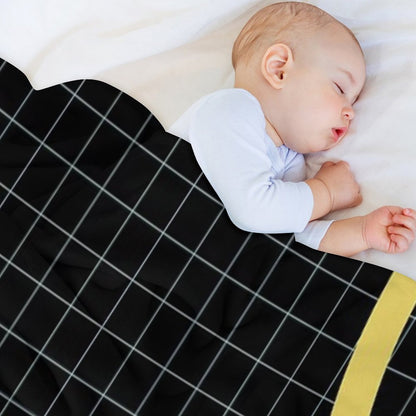 Memphis Pattern 7 - Retro 80s  90s Throw Blanket
