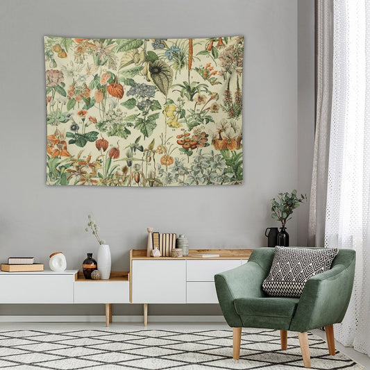 Adolphe Millot Fleurs Vintage Flowers Tapestry
