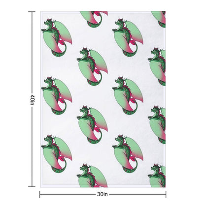Cobra Lily - Wings of Fire Throw Blanket