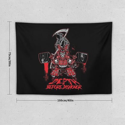 Depth Before Dishonor Tapestry
