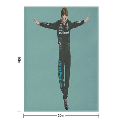 George Russell Throw Blanket