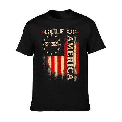 Gulf Of Usa America Est 2025 Us Flag T-Shirt