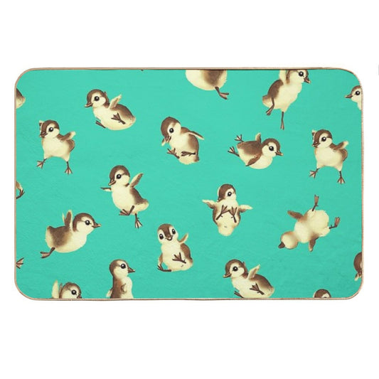 Airborne Baby Ducks Bath Mat