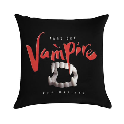 Tanz Der Vampire Soft Hidden Zipper Throw Pillow