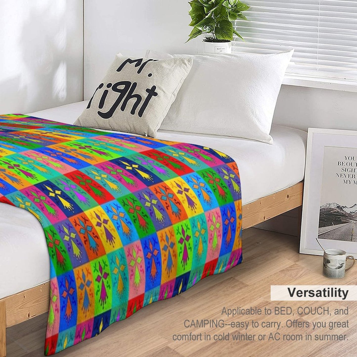 Ermine Pop Throw Blanket