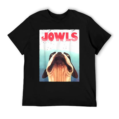 Funny Boston Terriers Jowls Dog Mom, Dog Dad T-Shirt