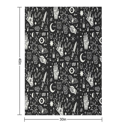 Witchcraft Throw Blanket