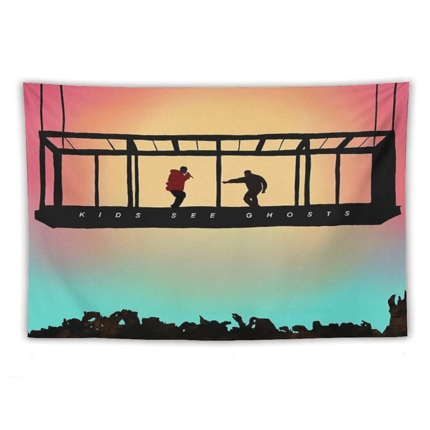 Kids See Ghosts Tapestry