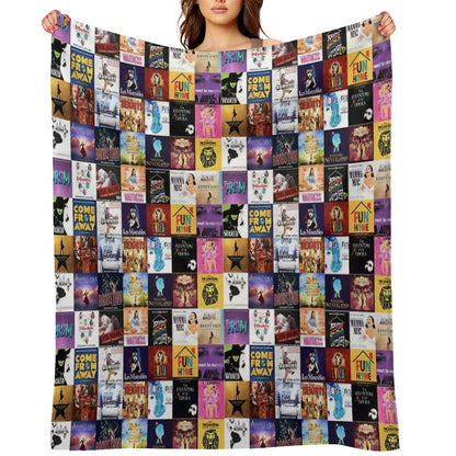 Broadway's Must Sees! Throw Blanket