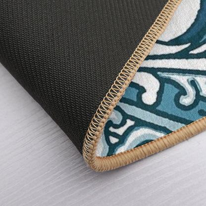 Boat on Big Wave Bath Mat
