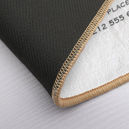 Paul Allen Business Card Bath Mat