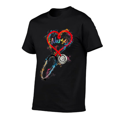 Watercol Nurse Life Nursing Nurse Week 2025 T-Shirt