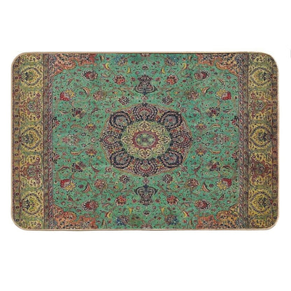 Vintage Antique Persian Carpet Bath Mat
